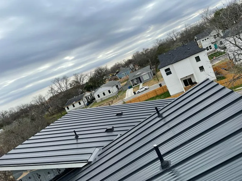 Standing seam metal roof panels with vents for Skylight Repair in Tracyton